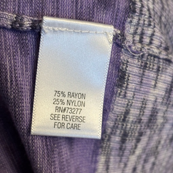 Apt. 9 Women's Lavender Long Sleeve Top NWT - Picture 7 of 8